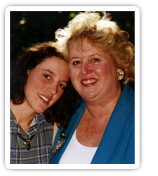 Robin and  her Mom, Libby Maynard